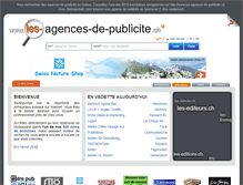 Tablet Screenshot of les-agences-de-publicite.com